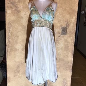 Language summer dress.